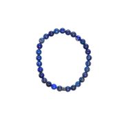 Bracelet lapis lazuli perles rondes 6mm