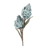 Fleur bleu clair artificielle h90cm - Fleur