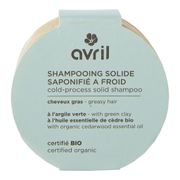 Shampooing solide saponifié à froid cheveux gras 100g - certifié bio
