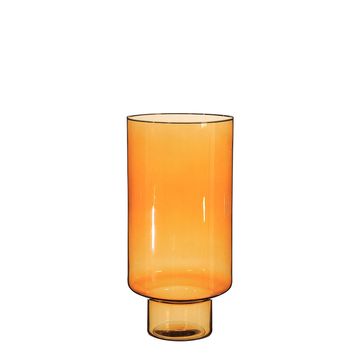 Vase en verre marron d24xh50cm - Fallon