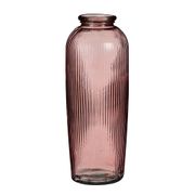 Vase en verre rose d30xh70cm - Esmeralda