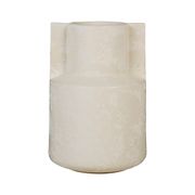 Vase lisla blanc mat d15xh22cm faience