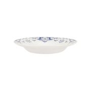 Assiette creuse en faïence bleu d23cm - Clothilde