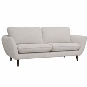 Canapé convertible 3 places Axel - Velours Vintage - Adore Gold 132