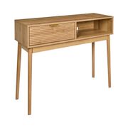 Console en bois 1 tiroir 1 niche - Tiphaine