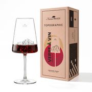 Verre à vin Mont blanc 40cl - Topographic
