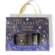 Coffret cadeau parfum d'ambiance 100ml et bougie parfumée 180g au pied du sapin
