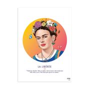 Affiche la libérée - Frida Kahlo - 30x40cm