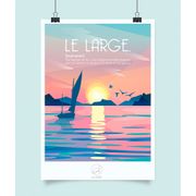 Affiche le large 42x59.4cm