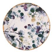 Assiette à dessert en faïence blanc d22.5cm - Garden