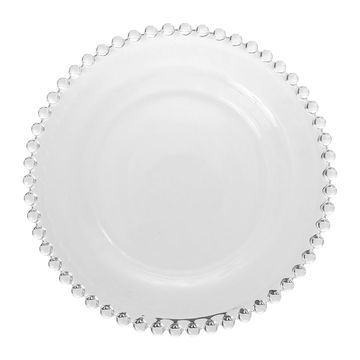 Assiette plate en verre pergola Côté Table