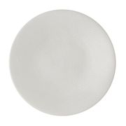 Assiette plate en grès crème d27cm - Vesuvio
