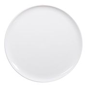 Assiette plate en porcelaine blanc d26.5cm - selena 