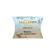 Ballotin de raisins aux 3 chocolats 50g
