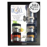 Bar à sels avec moulin intégré