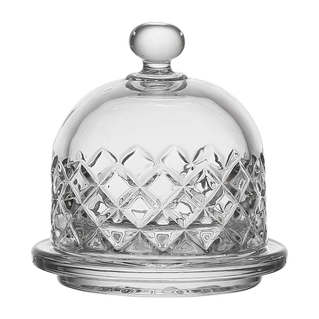 Beurrier rond en verre - Alphe