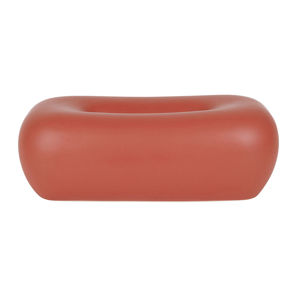 Boîte à mouchoir en grès terracotta - Klosen