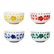 Bols x4 en grès multicolore 35cl - Bellagio