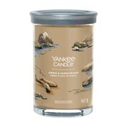 Bougie parfumée Ambre et bois de santal 100h