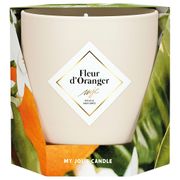 Bougie parfumée fleur d'oranger