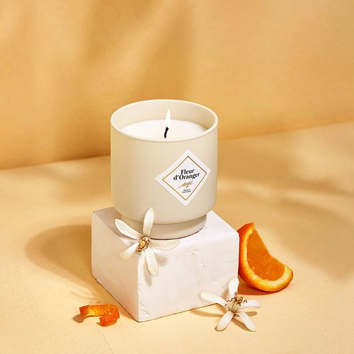 Bougie - Lumière de Néroli - Fleur d'oranger et Verveine - L'INATELIER