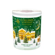 Bougie parfumée mèche en bois forêt de sapin 360g