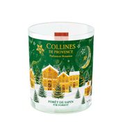 Bougie parfumée mèche en bois forêt de sapin 75g
