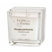 Bougie parfumée poivre rose, rose, musc noir 45h - La tête dans les étoiles