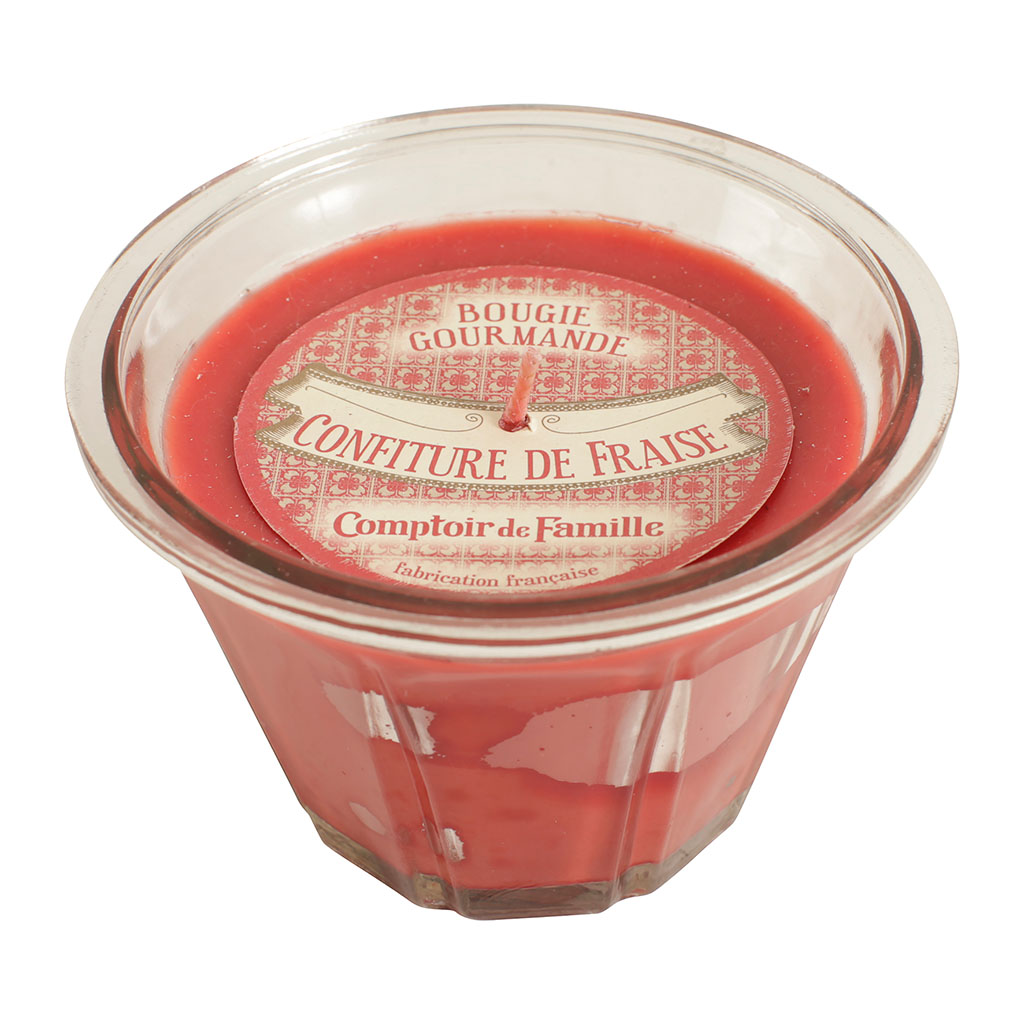 Bougie senteur confiture de fraise