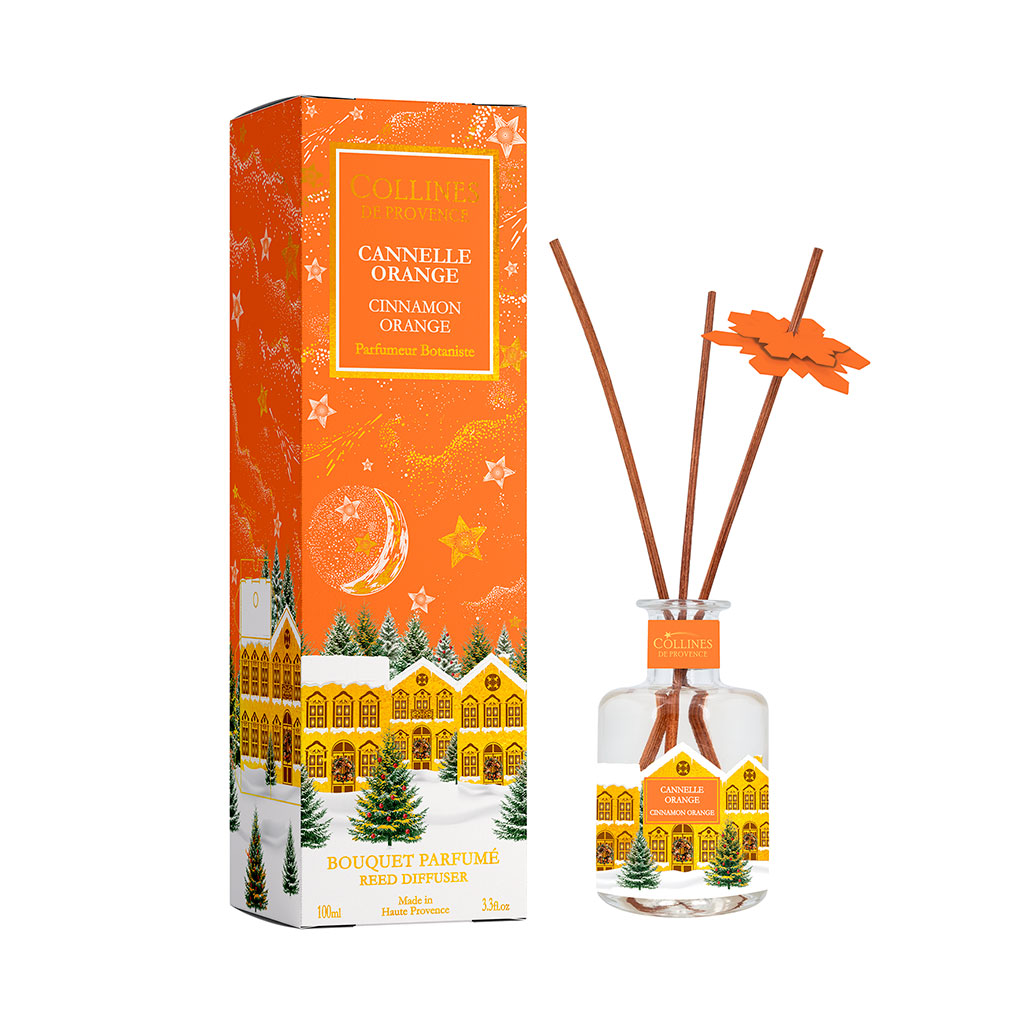 Bouquet parfumé cannelle orange 100ml