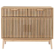 Buffet en bois naturel h80cm - Kara
