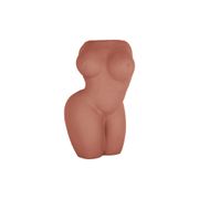 Cache-pot lady en polyresine terracotta 19x24xh33.5cm