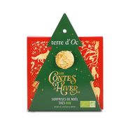 Cadeau de table sapin de noël : 6 sachets de thés et infusions bio