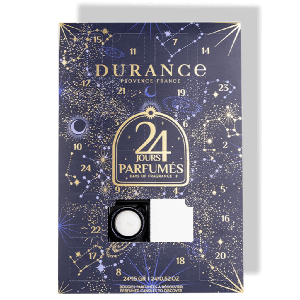 Calendrier de l'avent 24 bougies parfumées
