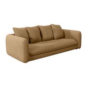 Canapé convertible bultex 4 places Basile - Tissu - Enjoy Beige