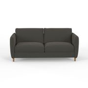 Canapé fixe 3 places Gustave - Velours Vintage - Adore kaki Hunter