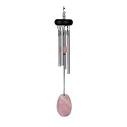 Carillon à vent quartz rose h29cm