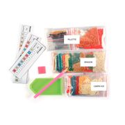 Carte à broder (x3) japon