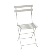 Chaise d'exterieur en acier gris argile - Bistro