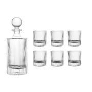 Coffret 6 verres 30cl et carafe à whisky 80cl