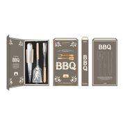 Coffret accessoires à barbecue 3 pièces