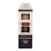 Coffret apéro-haussmann houmous, pâté basque et tapenade noir