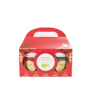 Coffret bio thé vert gingembre 50g et infusion pomme d'amour 40g