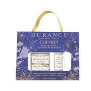Coffret cadeau parfum d'ambiance 100ml et bougie parfumée 180g fleur de coton