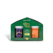 Coffret cadeau thé vert et infusion bio menthe et poire épicé