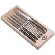 Coffret de 6 couteaux en acier inoxydable - Laguiole