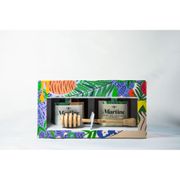 Coffret gourmand 2x250g "découverte" + cuillère à miel gravée