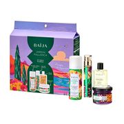Coffret mousse de douche, gommage, huile de corps et eau de parfum Cassis - Jardin Pallanca
