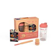 Coffret shaker tampon huileur et spatule crêpe - Guimauve