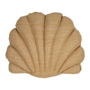 Coussin d'extérieur coquillage en tissu naturel 50x40cm - Garden
